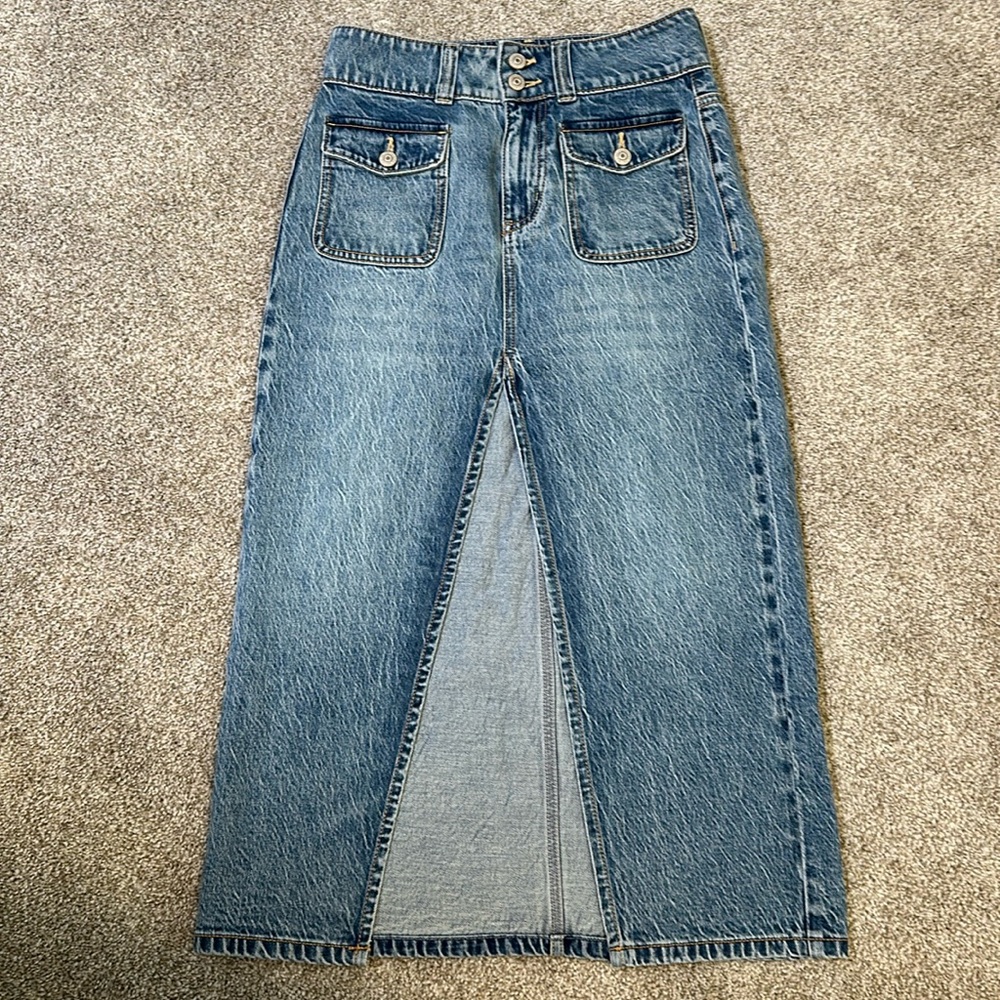 Blue Jean long skirt